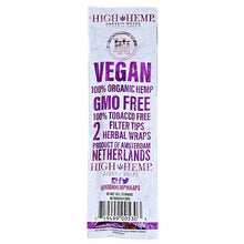 Load image into Gallery viewer, High Hemp Organic Wraps Bare Berry
