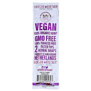 High Hemp Organic Wraps Bare Berry